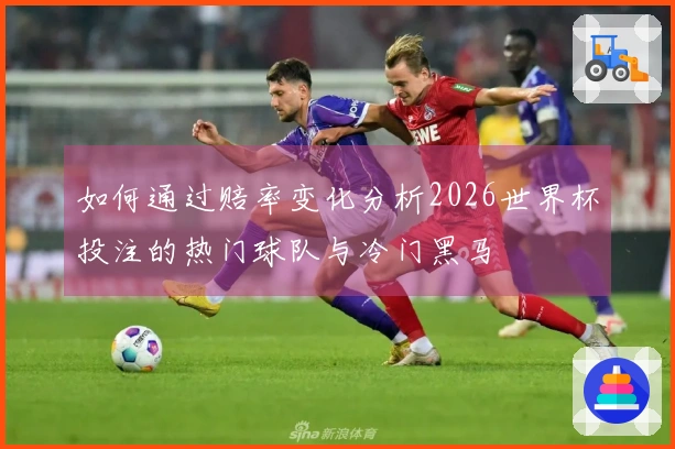 如何通过赔率变化分析2026世界杯投注的热门球队与冷门黑马